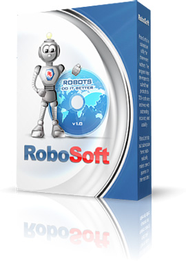 Виртуальная коробка продукта для Робософта
