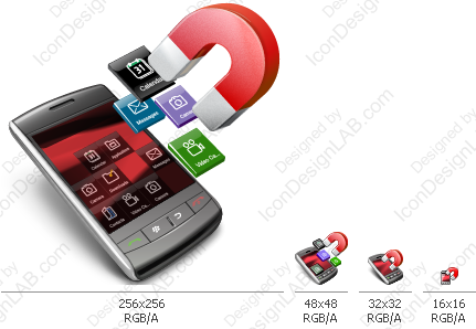 Дизайн главной иконки для Elcomsoft Blackberry Backup Explorer