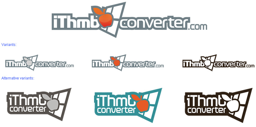 Logotype Design for  iThmb Converter