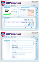 HDD Temperature GUI Design