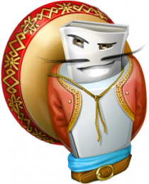 Дизайн персонажа для программы Karabas