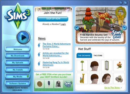 sims3 original page