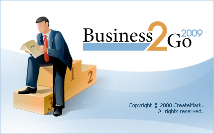 Splash screen for Business2Go