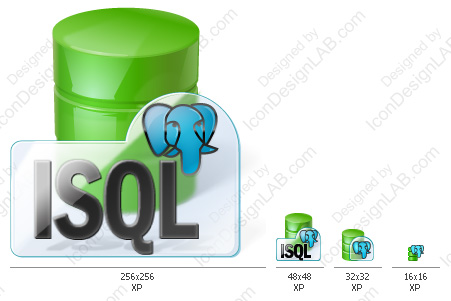 Application icon for Interactive SQL for PostgreSQL
