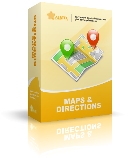 Boxshot design for Maps & Directions