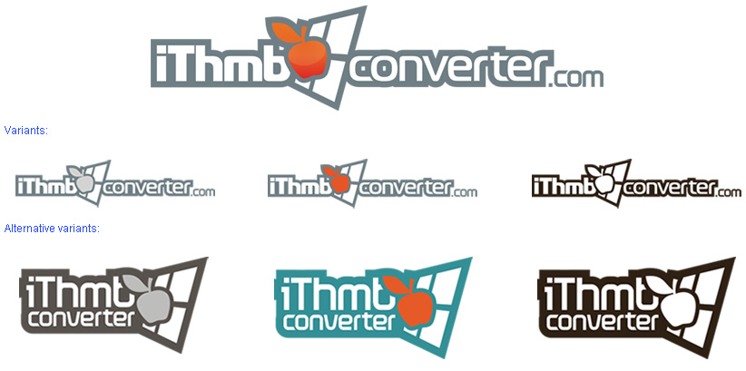 Дизайн логотипа для  iThmb Converter