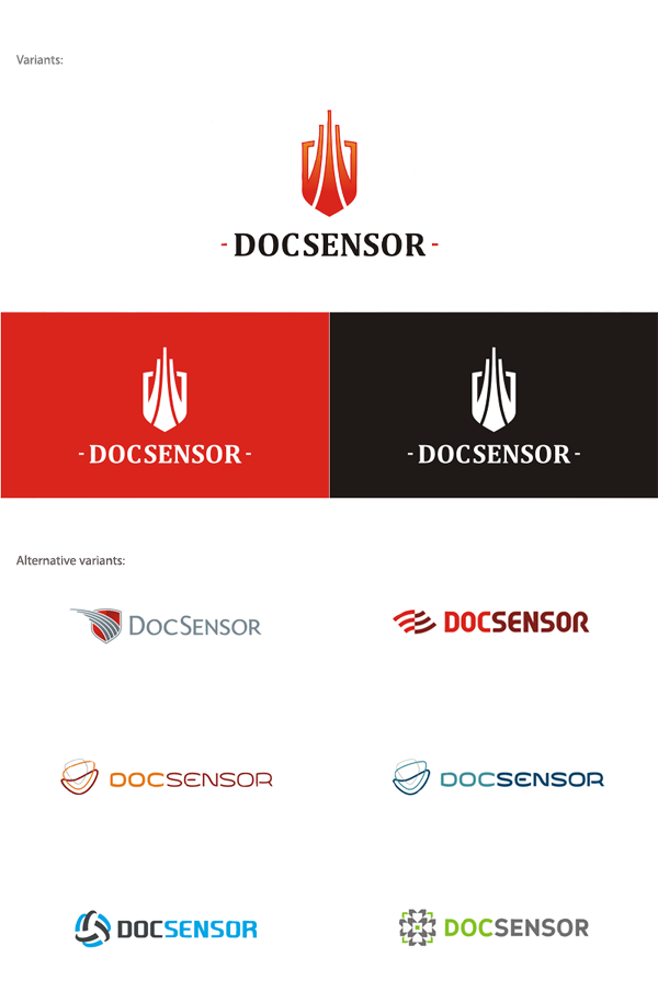 Разработка логотипа для программы DocSensor
