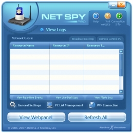 Usability and Interface design for Net Spy Pro