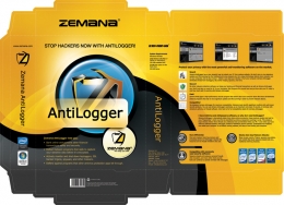 Real boxshot design for Zemana AntiLogger