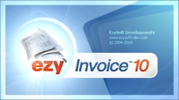 Splash screen for Ezy Invoice