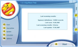 Дизайн скина для 1-2-3 Spyware Free