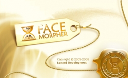 Splash screen design for Face Morpher
