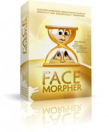 Boxshot design for Face Morpher