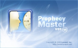 Splash screen design for Prophesy Master