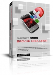 Boxshot Design for Elcomsoft Blackberry Backup Explorer