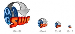 Logotype icon for SWF Video Converter