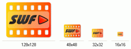 Main icon for SWF Movie Player